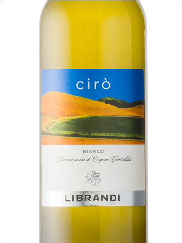фото Librandi Ciro Bianco DOC Либранди Чиро Бьянко Италия вино белое