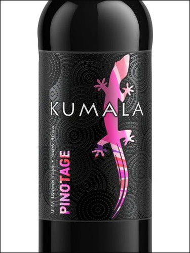 фото Kumala Pinotage Кумала Пинотаж ЮАР вино красное