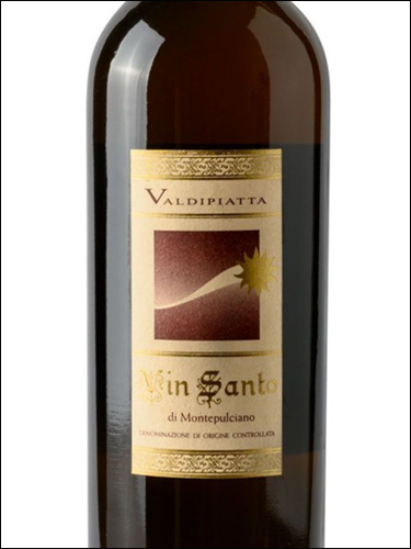 фото Valdipiatta Vin Santo di Montepulciano DOC Вальдипьятта Вин Cанто ди Монтепульчано Италия вино белое