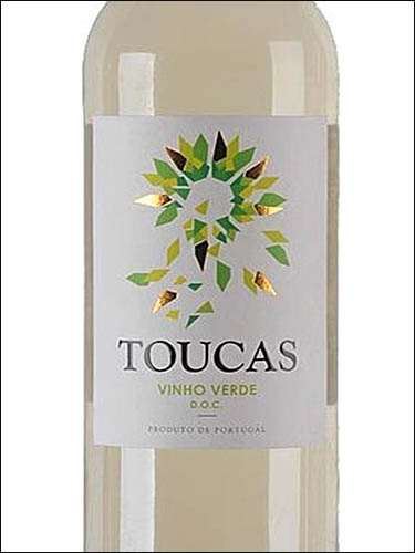 фото Toucas Vinho Verde DOC Токаш Виньо Верде ДОК Португалия вино белое