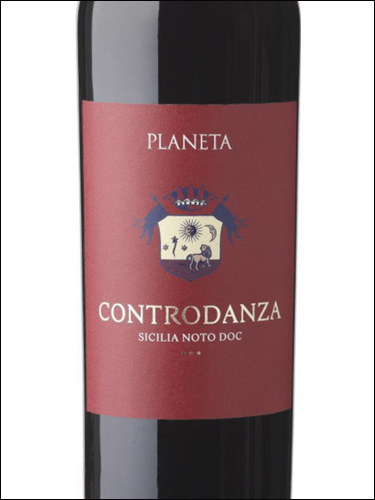 фото Planeta Controdanza Noto DOC Планета Контроданца Ното Италия вино красное