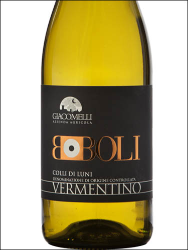 фото Giacomelli Boboli Vermentino Colli di Luni DOC Джакомелли Боболи Верментино Колли ди Луни Италия вино белое