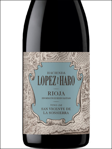 фото вино Hacienda Lopez de Haro Vino de San Vicente de la Sonsierra Rioja DOCa 