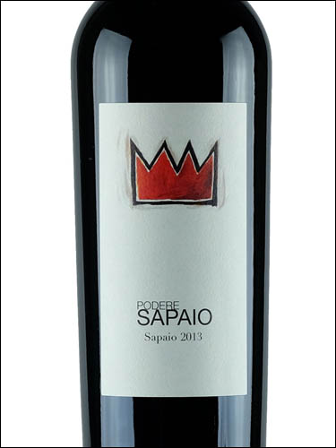фото Podere Sapaio Sapaio Bolgheri Superiore DOC Подере Сапайо Сапайо Болгери Супериоре Италия вино красное