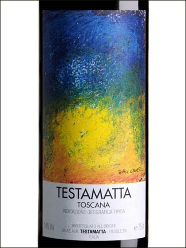 фото Bibi Graetz Testamatta Toscana IGT Биби Граец Тестаматта Тоскана Италия вино красное