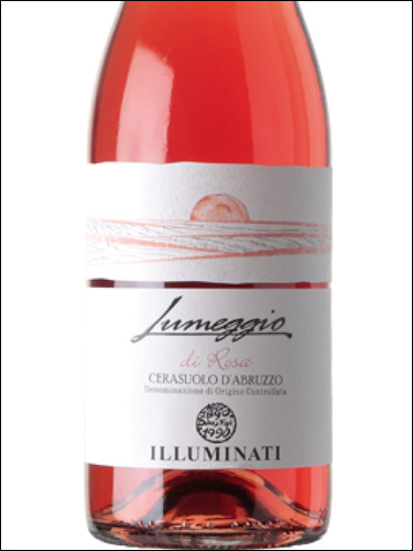 фото Illuminati Lumeggio di Rosa Cerasuolo d’Abruzzo DOC Иллюминати Лумеджо ди Роза Черазуоло д'Абруццо Италия вино розовое