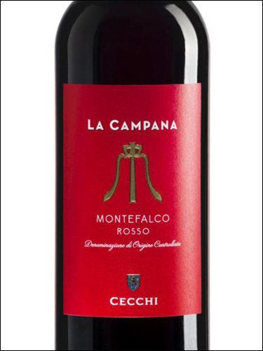 фото Cecchi La Campana Montefalco Rosso DOC Чекки Ла Кампана Монтефалько Россо Италия вино красное
