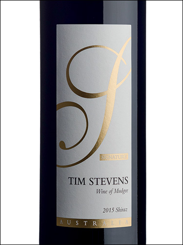 фото Tim Stevens Signature Shiraz Mudgee Тим Стивенс Сигнейче Шираз Маджи Австралия вино красное