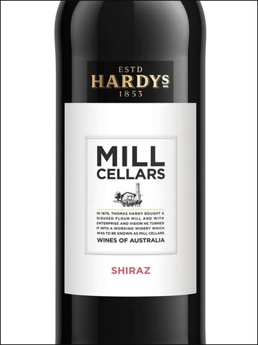 фото Hardys Mill Cellars Shiraz Хардис Милл Селларз Шираз Австралия вино красное