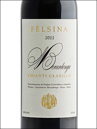 фото Felsina Berardenga Chianti Classico DOCG Фельсина Берарденга Кьянти Классико Италия вино красное