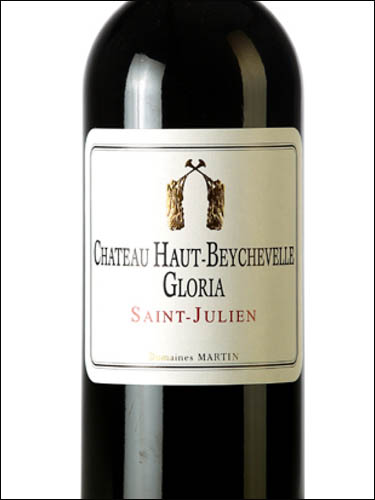 фото Chateau Haut-Beychevelle Gloria Saint-Julien AOC Шато О-Бешвель Глория Сен-Жюльен Франция вино красное