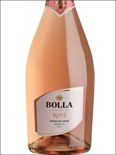 фото Bolla Rose Spumante Extra Dry Болла Розе Спуманте Экстра Драй Италия вино розовое