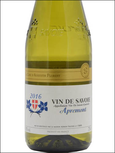 фото La Cave d'Augustin Florent Apremont Vin de Savoie AOC Ля Кав д'Огюстен Флоран Апремон Савуа Франция вино белое