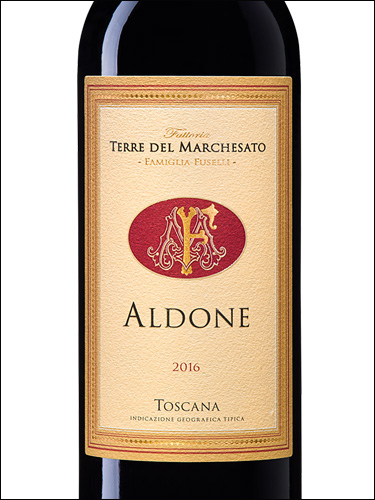 фото Fattoria Terre del Marchesato Aldone Toscana Rosso IGT Фаттория Терре дель Маркезато Альдоне Тоскана Россо Италия вино красное