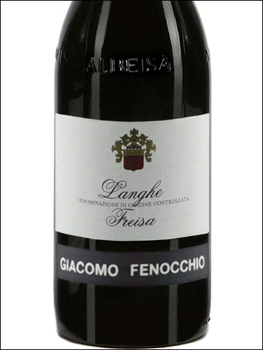 фото Giacomo Fenocchio Langhe Freisa DOC Джакомо Феноккьо Ланге Фрейза Италия вино красное