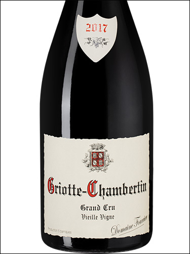фото Domaine Fourrier Gevrey-Chambertin Vieille Vigne AOC Домен Фурье Жевре-Шамбертен Вьей Винь Франция вино красное