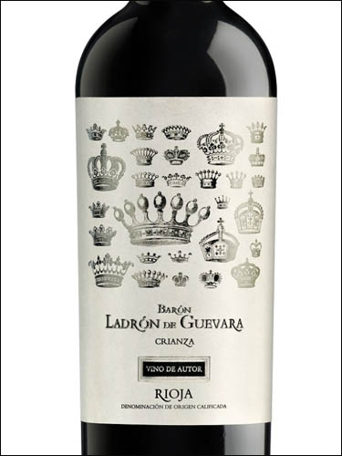 фото вино Baron Ladron de Guevara Crianza Vino de Autor Rioja DOC 