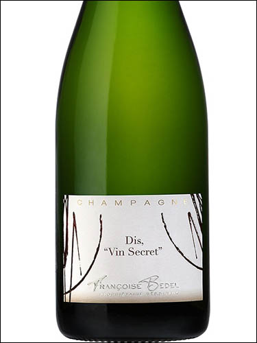 фото Champagne Francoise Bedel Dis Vin Secret Brut Шампань Франсуаз Бедель Ди Ван Секре Брют Франция вино белое