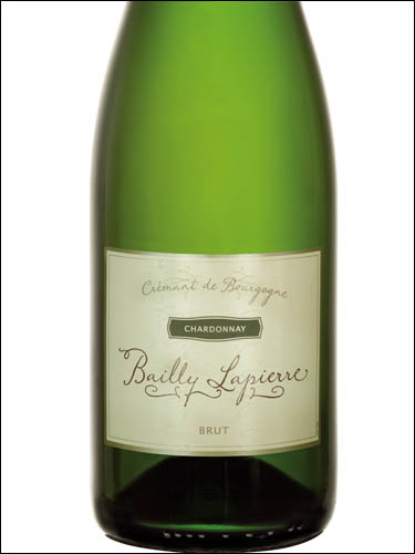 фото Bailly Lapierre Chardonnay Brut AOC Cremant de Bourgogne Байи Лапьер Шардоне Брют Креман де Бургонь Франция вино белое