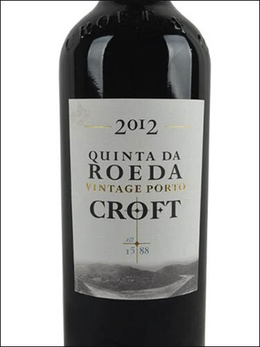 фото Croft Quinta da Roeda Vintage Porto Крофт Кинта да Роеда Винтаж Порт Португалия вино красное