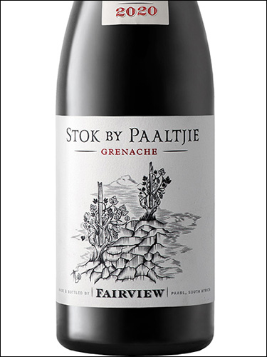 фото Fairview Stok by Paaltjie Grenache Фэирвью Сток бай Палти Гренаш ЮАР вино красное