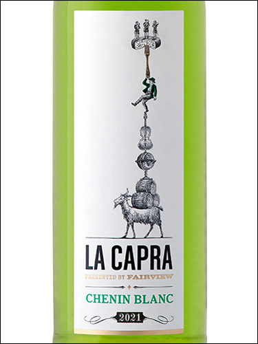 фото La Capra Chenin Blanc Ла Капра Шенен Блан ЮАР вино белое