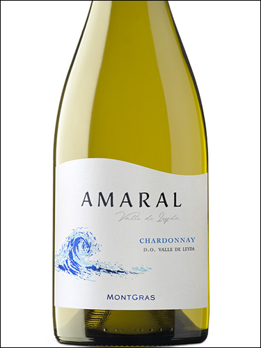 фото MontGras Amaral Chardonnay Leyda Valley МонтГрас Амараль Шардоне Долина Лейда Чили вино белое