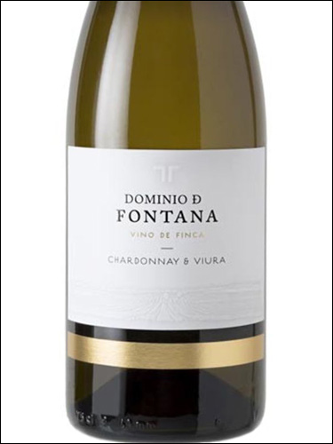 фото вино Dominio de Fontana Chardonnay Viura 