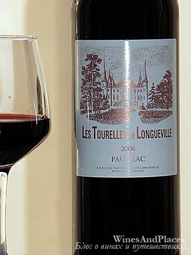 фото Les Tourelles de Longueville AOC Pauillac Ле Турель де Лонгвиль АОС Пойяк Франция вино красное