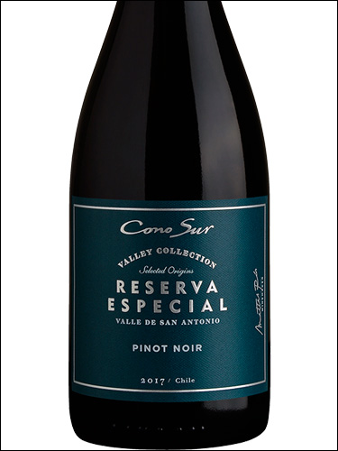фото Cono Sur Reserva Especial Pinot Noir Коно Сур Резерва Эспесьяль Пино Нуар Чили вино красное