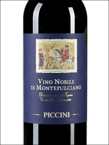 фото Piccini Vino Nobile di Montepulciano DOCG Пичини Вино Нобиле ди Монтепульчано Италия вино красное