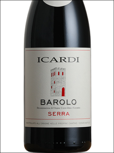 фото Icardi Barolo Serra Riserva DOCG Икарди Бароло Серра Ризерва Италия вино красное
