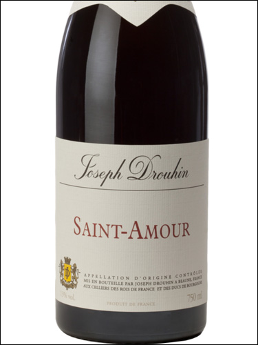 фото Joseph Drouhin Saint-Amour AOC Жозеф Друэн Сент-Амур Франция вино красное