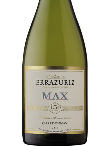 фото Errazuriz Max Chardonnay Эррасурис Макс Шардоне Чили вино белое