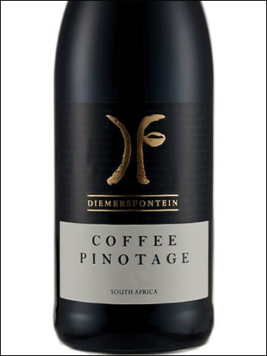 фото Diemersfontein Coffee Pinotage Димерсфонтейн Кофе Пинотаж ЮАР вино красное