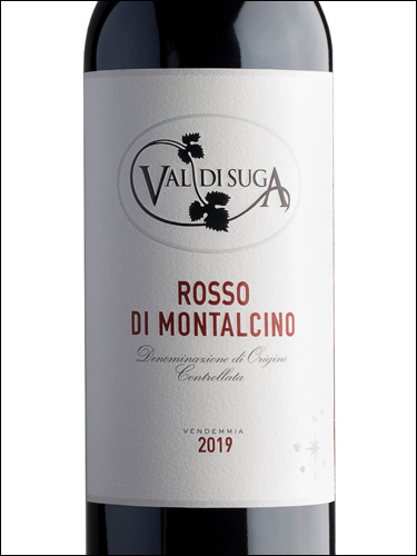 фото Val di Suga Rosso di Montalcino DOC Валь ди Суга Россо ди Монтальчино Италия вино красное