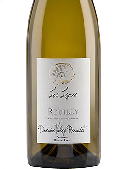 фото Domaine Valery Renaudat Les Lignis Reuilly Blanc AOC Домен Валери Ренода Ле Линьи Рёйи Блан Франция вино белое