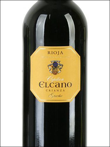 фото вино Capitan Elcano Crianza Rioja DOCa 