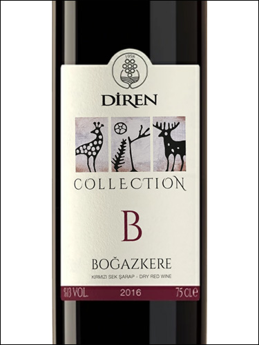 фото Diren Collection Bogazkere Дирен Коллекшен Бойязкере Турция вино красное
