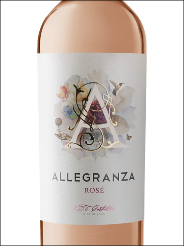 фото вино Allegranza Rose Castilla IGP 