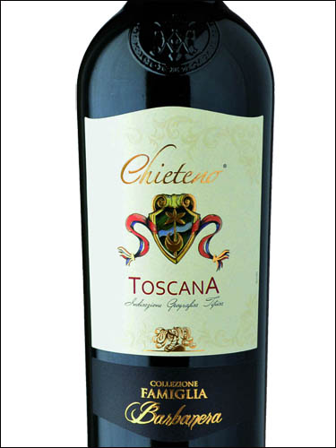 фото Collezione Famiglia Barbanera Chieteno Toscana IGT Коллекция Семьи Барбанера Киетено Тоскана  Италия вино красное