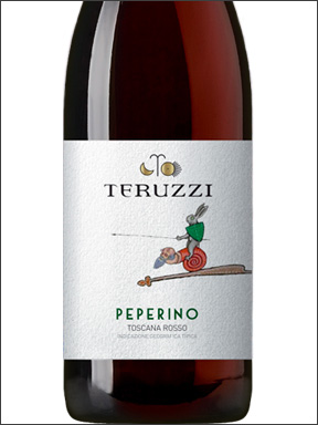фото Teruzzi Peperino Toscana Rosso IGT Теруцци Пеперино Тоскана Россо Италия вино красное