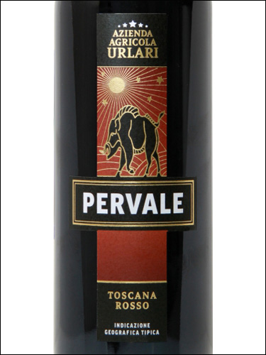 фото Azienda Agricola Urlari Pervale Toscana Rosso IGT Адзиенда Агрикола Урлари Первале Тоскана Россо Италия вино красное