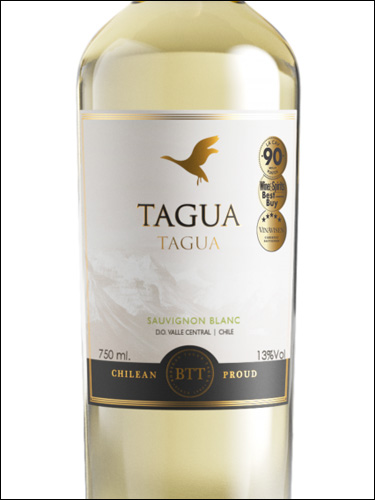 фото Tagua Tagua Sauvignon Blanc Тагуа Тагуа Совиньон Блан Чили вино белое