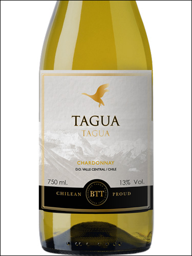 фото Tagua Tagua Chardonnay Тагуа Тагуа Шардоне Чили вино белое
