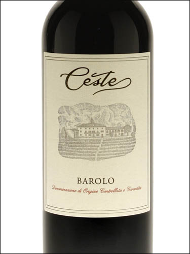 фото Ceste Barolo DOCG Честе Бароло Италия вино красное