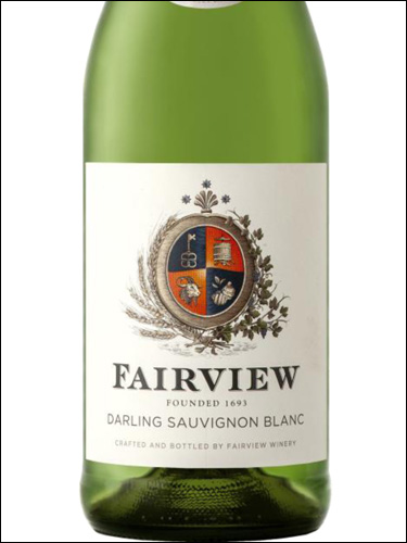 фото Fairview Darling Sauvignon Blanc Фэирвью Дарлинг Совиньон Блан ЮАР вино белое