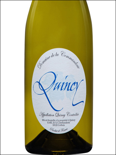 фото Domaine de la Commanderie Quincy AOC Домен де ла Коммандери Кенси Франция вино белое