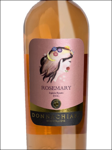 фото Donnachiara Rosemary Irpinia Rosato DOC Доннакьяра Роземари Ирпиния Розато Италия вино розовое