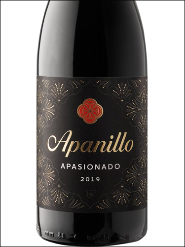 фото вино Apanillo Tempranillo Apasionado Castilla IGP 